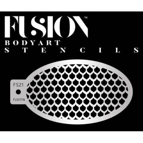 Fusion Stencils, Mermaid Fish Scales (FS21)